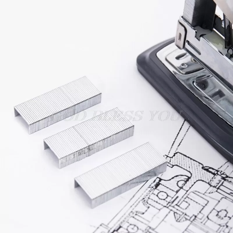 Flash Sale SOC 1000Pcs/Box Metal Staples No.10 Binding Stapler Office Binding Supplies School Stationary Drop Shipping