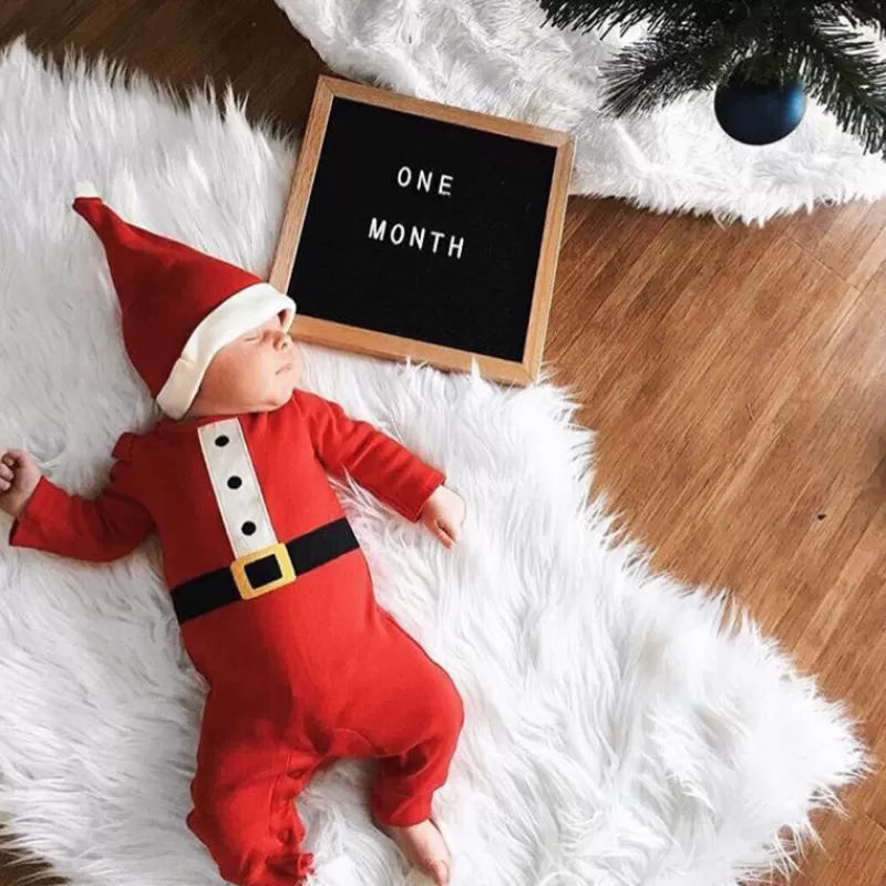 Best SOC 10×10 Inch Square Felt Letterboard Oak Wood Message Board 460 Plastic Letters Easel Drawstring Bag Felt Letter Board Home Decor