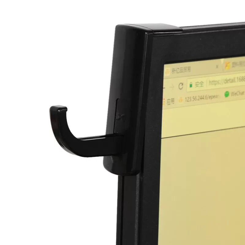 Outlet SOC 1pc Earphone Holder Headphone Headset Hanger Holder Hook Tape Sticker For Desk PC Display Monitor Household Accessories