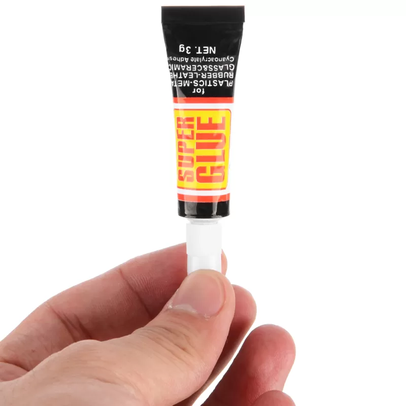 Sale SOC 3-12pcs Liquid Super Glue Wood Rubber Metal Glass Cyanoacrylate Adhesive Stationery Store Nail Gel 502 Instant Strong Bond Leath