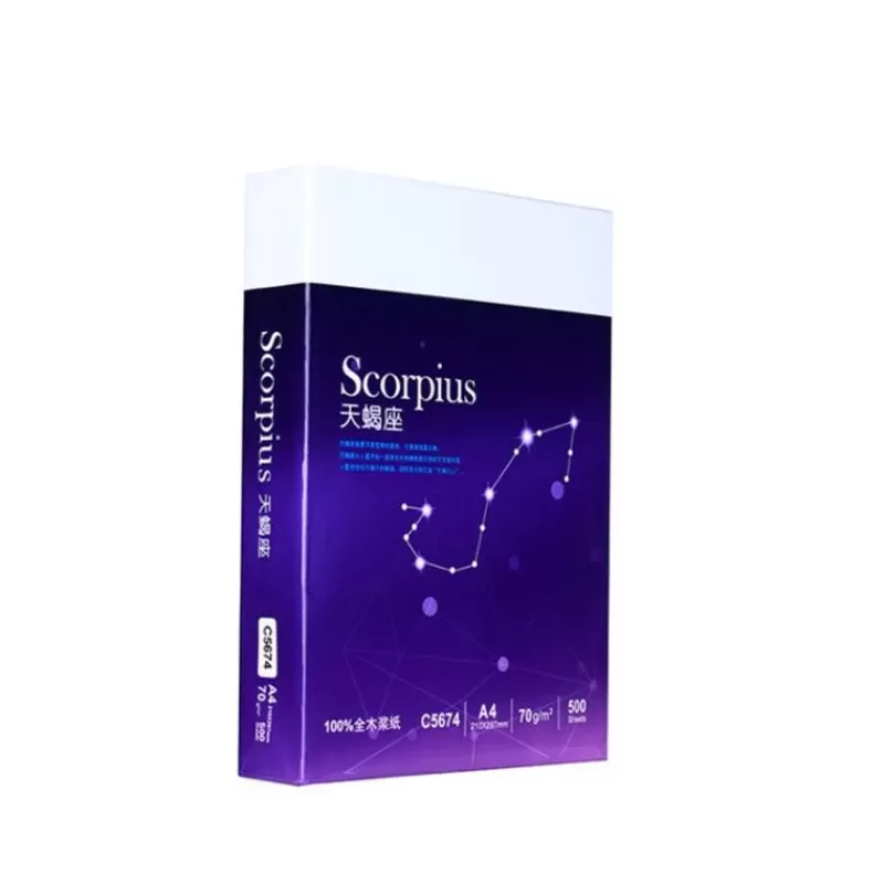 Cheap SOC 500 Sheets A4 Papers Multifunction Copy Paper White Crafts Printer A4 Laser Inkjet Printer Copier A4 Copy Paper Office Supplies