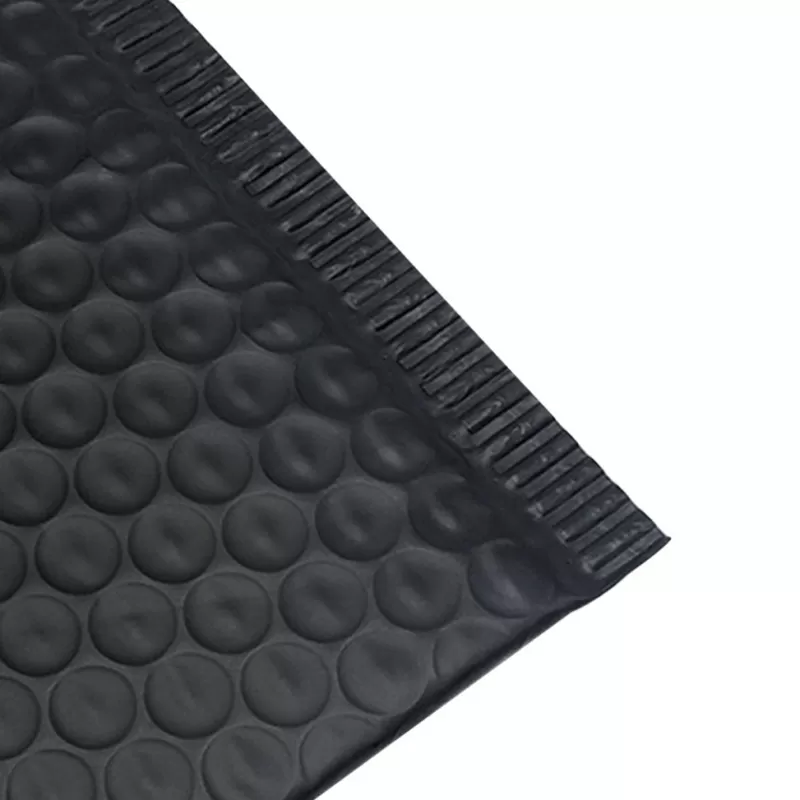 New SOC 50PCS Black Bubble Mailer Matte Envelope Bag Mailers Packaging Bags For Business Lined Poly Mailer Self Seal Shipping Bags
