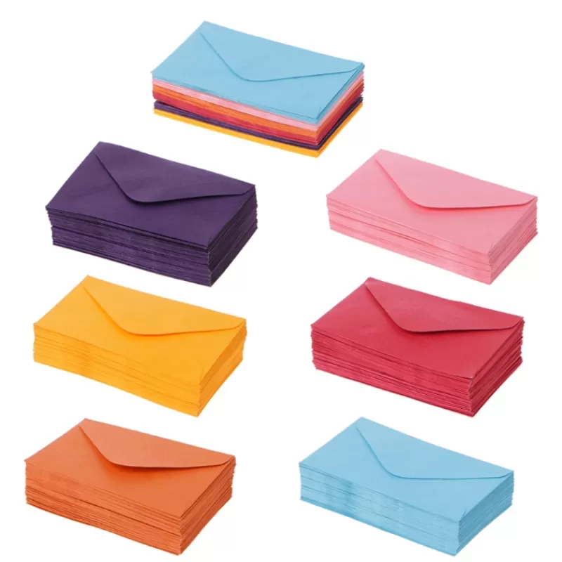 Fashion SOC 50Pcs Retro Blank Mini Paper Envelopes Wedding Party Invitation Greeting Cards Gift