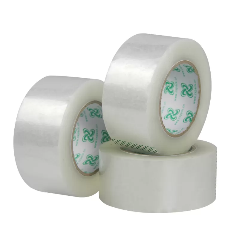 Flash Sale SOC 6 Rolls 48 Mm X100m Transparent Packing Tape BOPP Adhesive For Courier Box Business Package 48mm-x-100m6-roll
