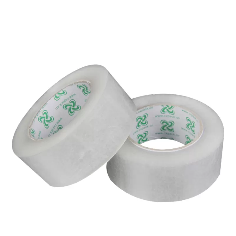 Flash Sale SOC 6 Rolls 48 Mm X100m Transparent Packing Tape BOPP Adhesive For Courier Box Business Package 48mm-x-100m6-roll