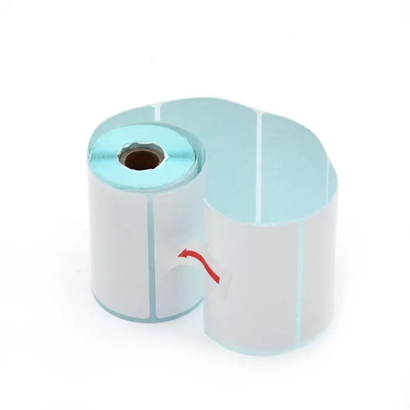 Flash Sale SOC Adhesive Shipping Labels Waterproof Direct Thermal Label Thermal Transfer Label Sticker 1-roll-paper-57x-40