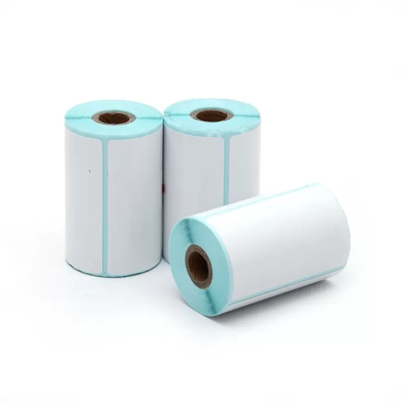 Flash Sale SOC Adhesive Shipping Labels Waterproof Direct Thermal Label Thermal Transfer Label Sticker 1-roll-paper-57x-40