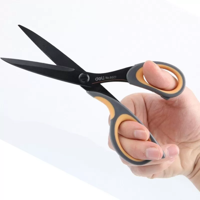 Outlet SOC Anti Stick Anti Rust Scissors Office Art Envelope Utility Knife For Packages Box Cutters Cutting Paper Craft Cardboard Etc