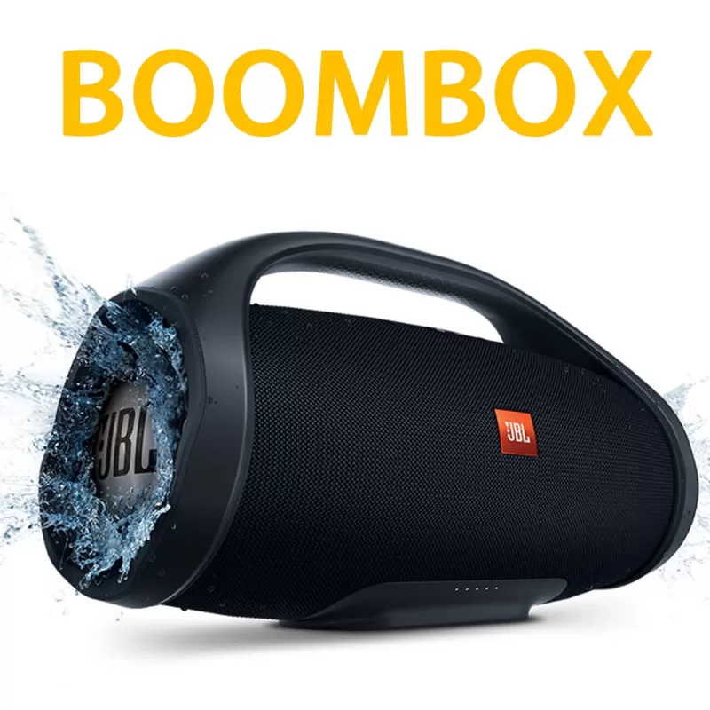 Flash Sale SOC Boombox Boom Box 3 2 Speaker Bluetooth IPX7 Waterproof Sound Deep Partybox Speakers Charge 4 Flip 5 black