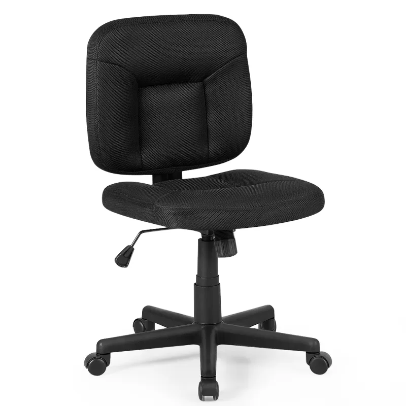 Flash Sale SOC Costway Mesh Computer Chair Low Back Adjustable Task Chair Armless Home Office Furniture 586