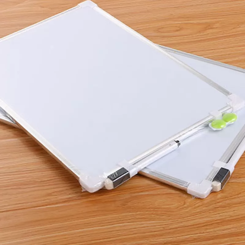 Hot SOC Double Side Magnetic Whiteboard Office School Dry Erase Writing Board Pen Magnets Buttons
