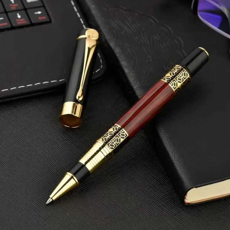Best SOC High Quality Full Metal Roller Ballpoint Pen Office Executive Business Men Signature Writing Pen Buy 2 Send Gift