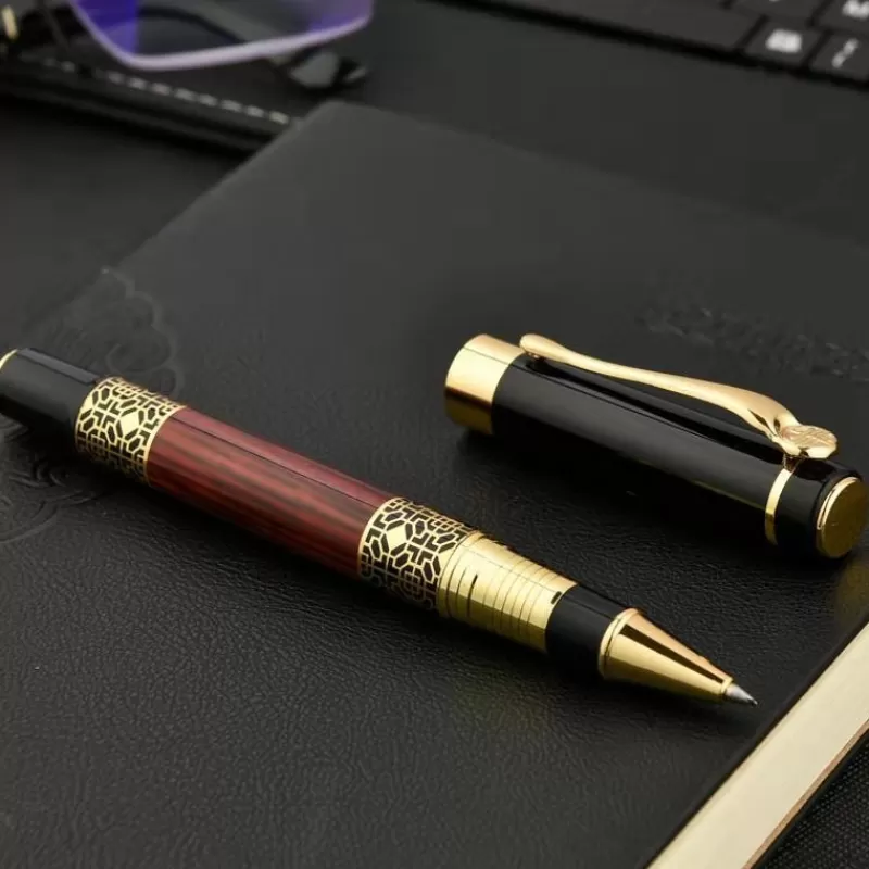 Best SOC High Quality Full Metal Roller Ballpoint Pen Office Executive Business Men Signature Writing Pen Buy 2 Send Gift