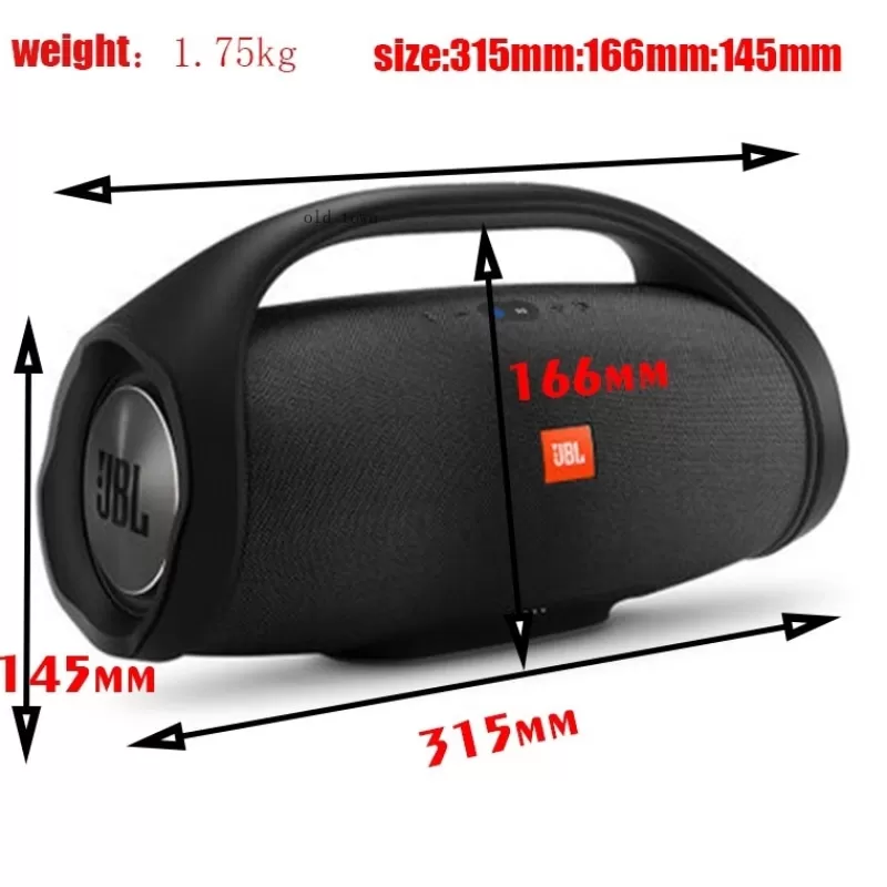 Flash Sale SOC JBL Boombox 2 Portable Wireless Bluetooth Speaker IPX7 Boom Box Waterproof Loudspeaker Dynamics Music Subwoofer Outdoor Stereo black