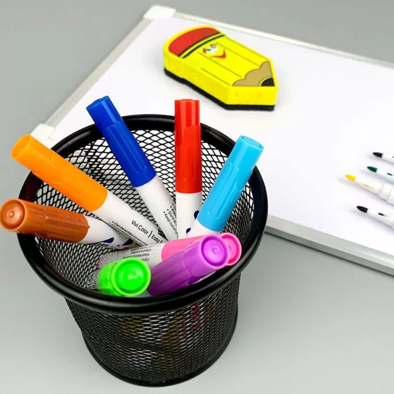 Outlet SOC Magical Water Painting Pen Water Floating Doodle Pens 4/8/12 Colors Kids Drawing Markers Early Education Magic Whiteboard Marker