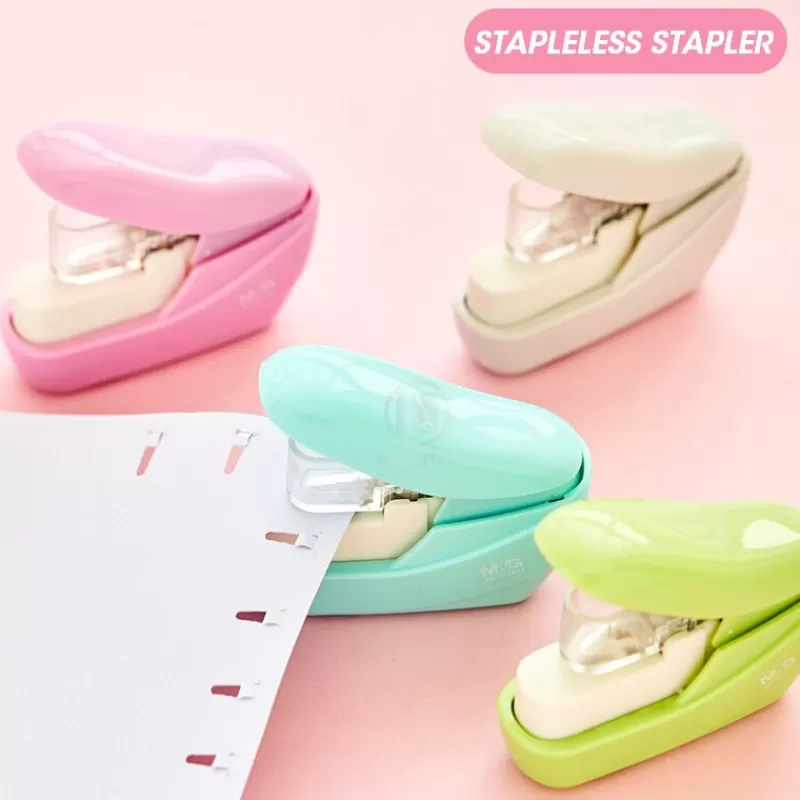 Store SOC M&G 25/50/70 Sheets Effortless Stapler Paper Book Binding Stapling Machine School Office Supplies Stationery Accessories Staples