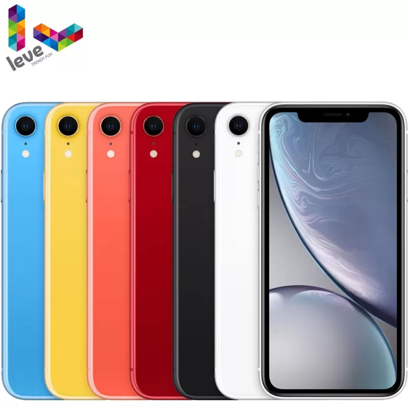 Store SOC Original IOS Apple IPhone XR Unlocked Used Mobile Phone 6.1″ A12 3GB RAM 64GB/128GB/256GB ROM Hexa Core 12MP 4G LTE Cellphone
