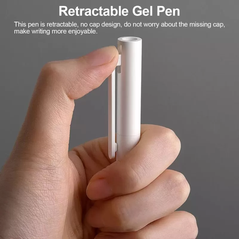 Sale SOC Original Xiaomi Pen Mi Gel Pen Writing Smooth Light Grip Mijia Press The Core 0.5mm Replacement Blue Black Red Refills