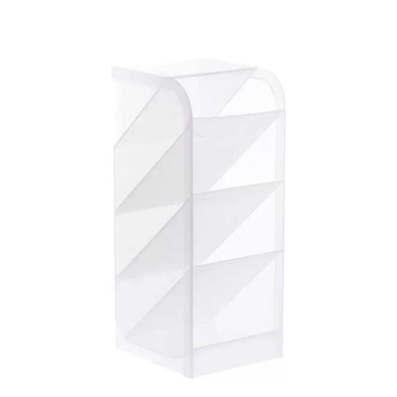 Cheap SOC Pen Holder Desk Organizer Cute Stationery 2021 For School Supplies Desktop Office Accessories Makeup Pencil Holder Brush Stand