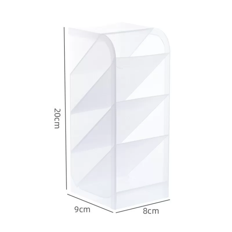 Cheap SOC Pen Holder Desk Organizer Cute Stationery 2021 For School Supplies Desktop Office Accessories Makeup Pencil Holder Brush Stand