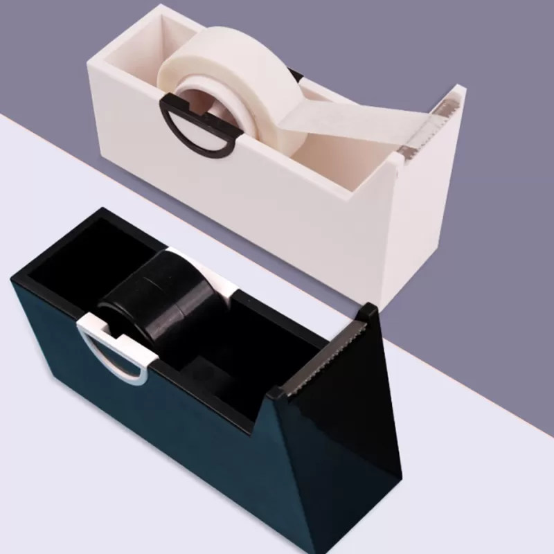 Cheap SOC Plastic Adhesive Roller Tape Holder Eyelashes Extension Tape Dispenser Tape Cutter Manual DIY Packing Tools Sealing Machine