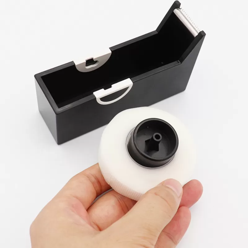 Cheap SOC Plastic Adhesive Roller Tape Holder Eyelashes Extension Tape Dispenser Tape Cutter Manual DIY Packing Tools Sealing Machine