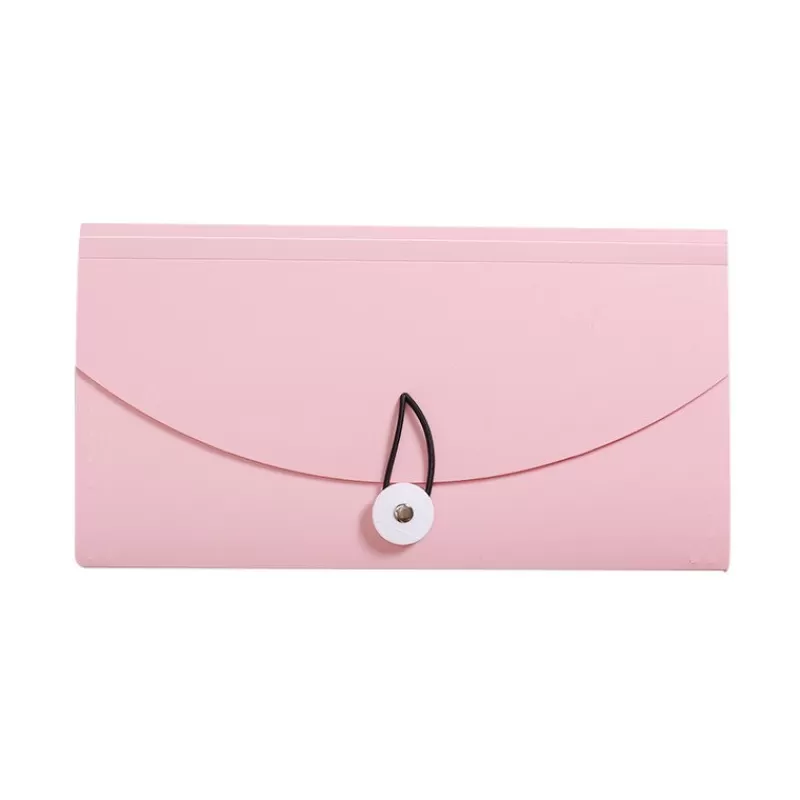 New SOC PP B5 File Folder Document Bag Receipt File Expanding Wallet Bill Folder 13 Pockets Ticket Card Holder Organizer Office Supplies
