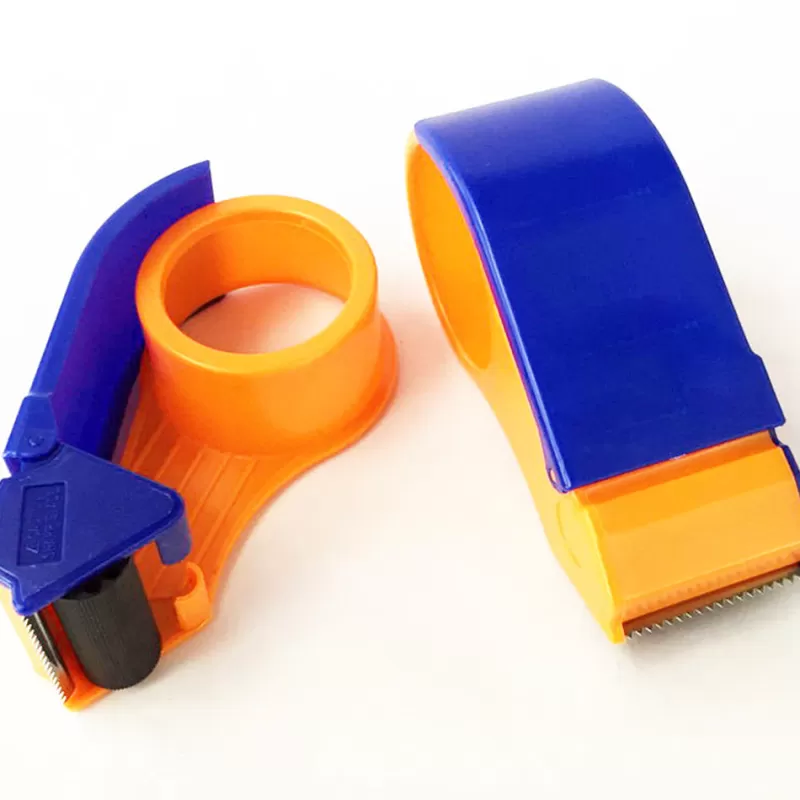 Online SOC Tape Dispenser Plastic Sealing Packer Packaging Parcel 48mm Width Roller Tape Cutter Sealing Tape Holder Manual Packing Machine