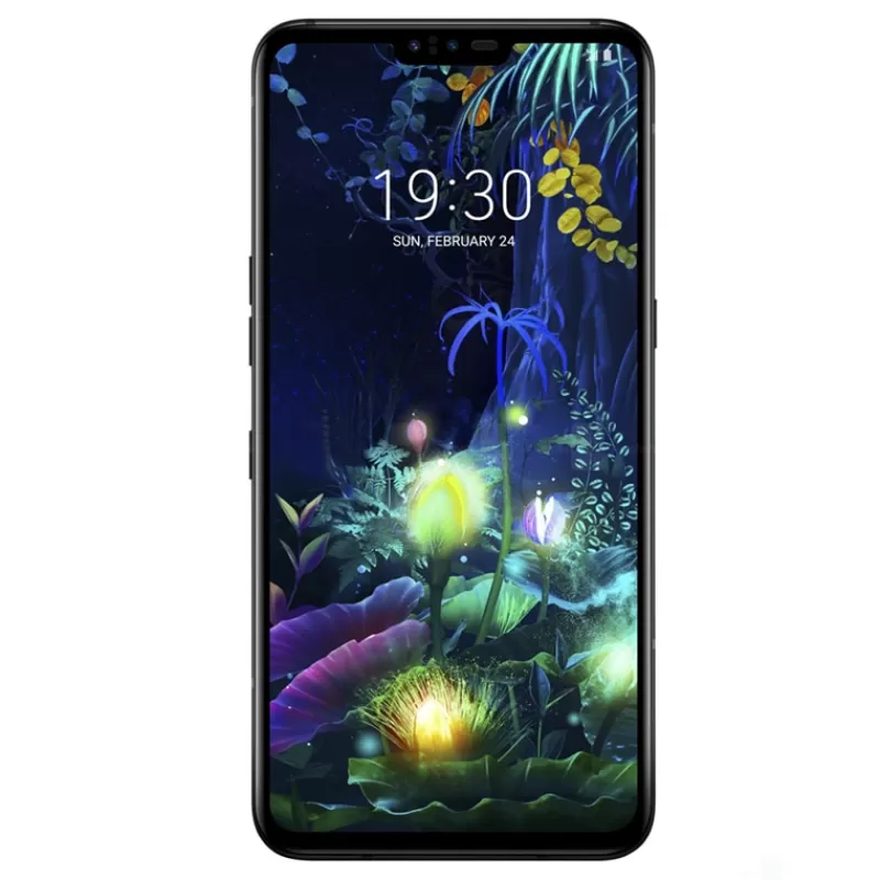 Best Sale SOC Unlocked LG V50 ThinQ Korean V500N Mobile Phone Octa Core 6.4″ 6GB RAM 128GB ROM NFC 3 2Cameras 16MP 4G LTE Android Smartphone black