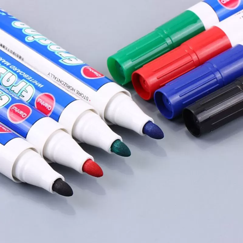 Cheap SOC Whiteboard Markers Pen Blue Black Red Green Board Marker Magnetic Blackboard Erasable Pens Dry Erase Eraser For 2021 School